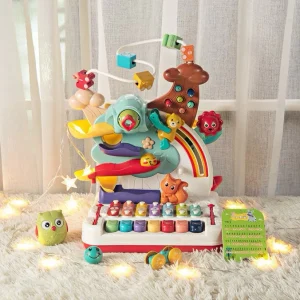 Ngôi Nhà Bận Rộn 6 Mặt Montessori