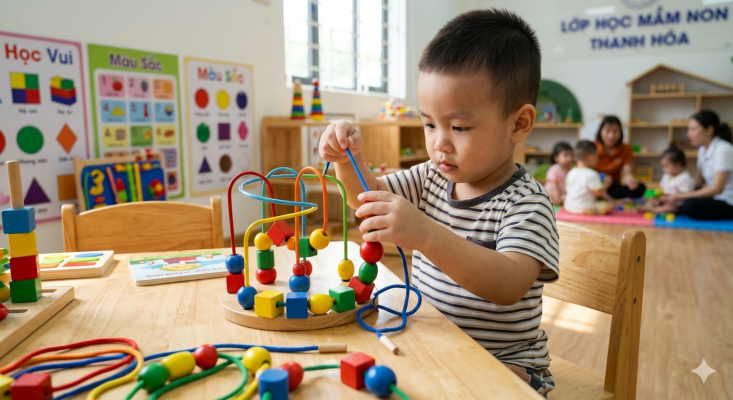 đồ chơi kích thích ngôn ngữ