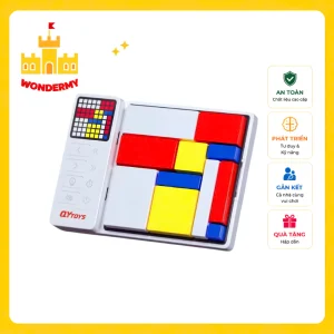 Máy Giải Đố Tư Duy WonderMy - Bộ Máy Game Giải Đố Thông Minh Màn Hình LED Rèn Luyện Trí Tuệ & Tư Duy Logic Cho Bé